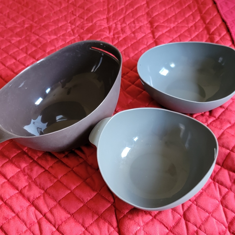 Lekker silicone bowl set